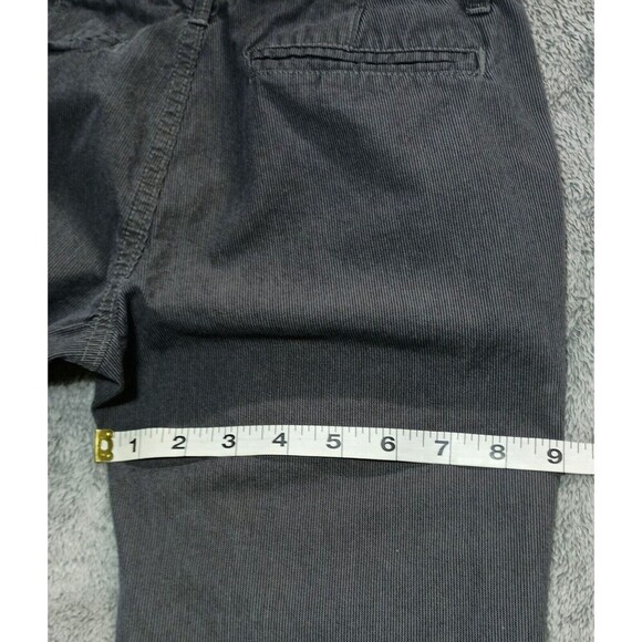 Gap Kids Girls Grey Stripe Khaki Pants Slim Straight Regular Fit MCM Kidcore - Picture 6 of 15